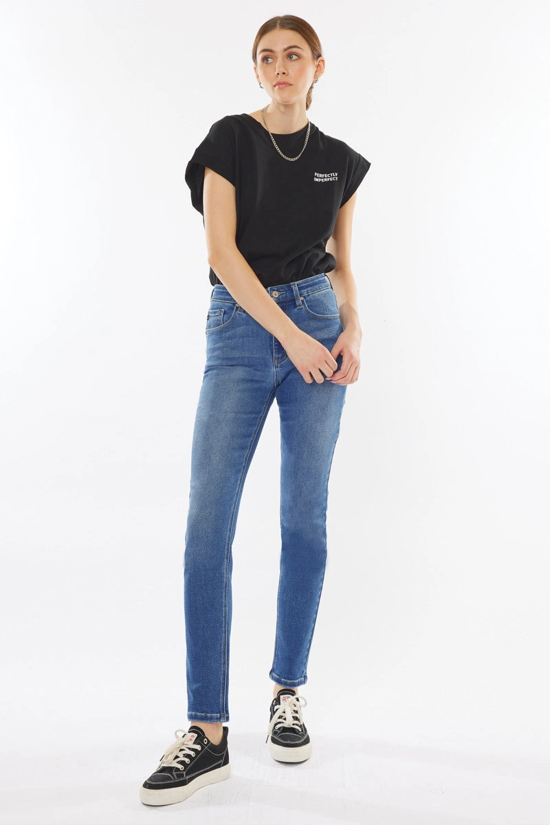 Jovi Essentials High Rise Cigarette Leg Jeans