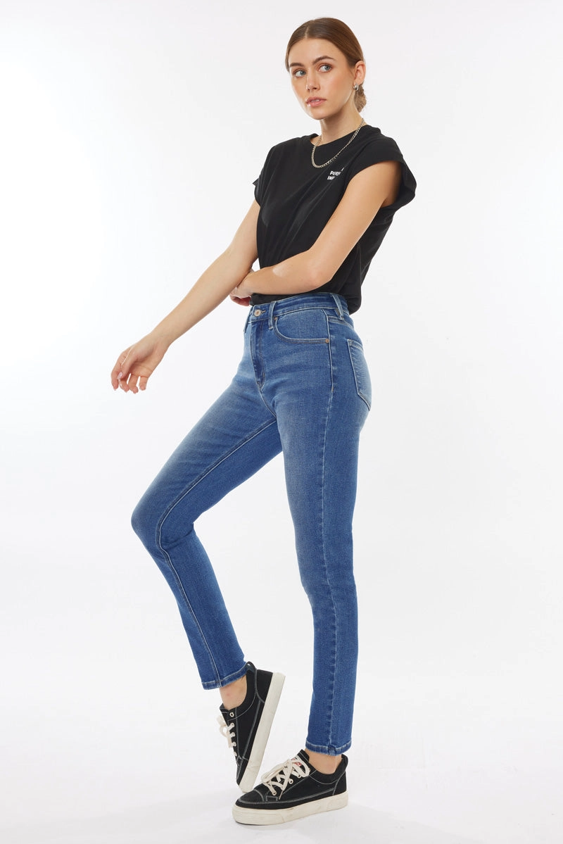 Jovi Essentials High Rise Cigarette Leg Jeans