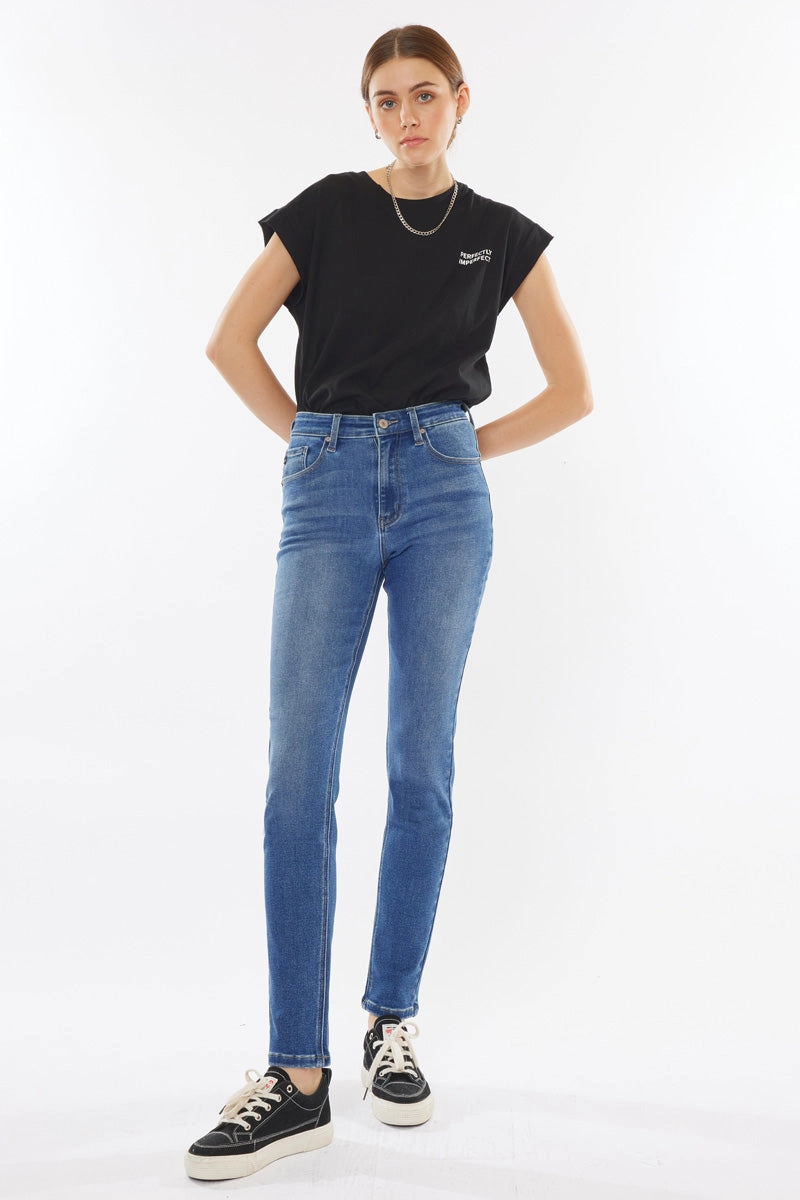 Jovi Essentials High Rise Cigarette Leg Jeans
