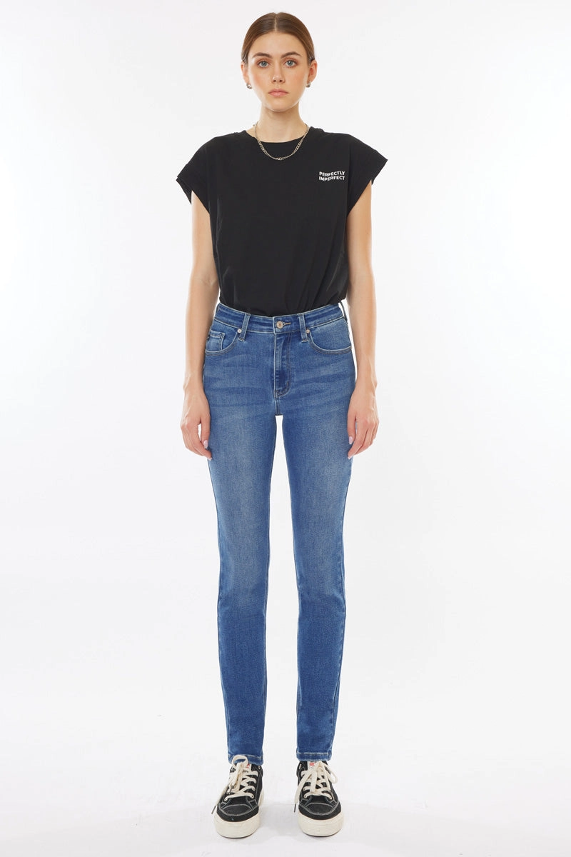 Jovi Essentials High Rise Cigarette Leg Jeans