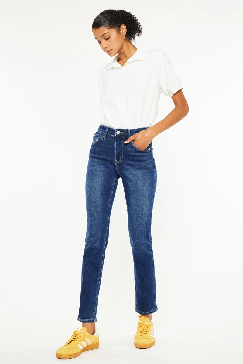 Jovi Essentials High Rise Cigarette Leg Jeans