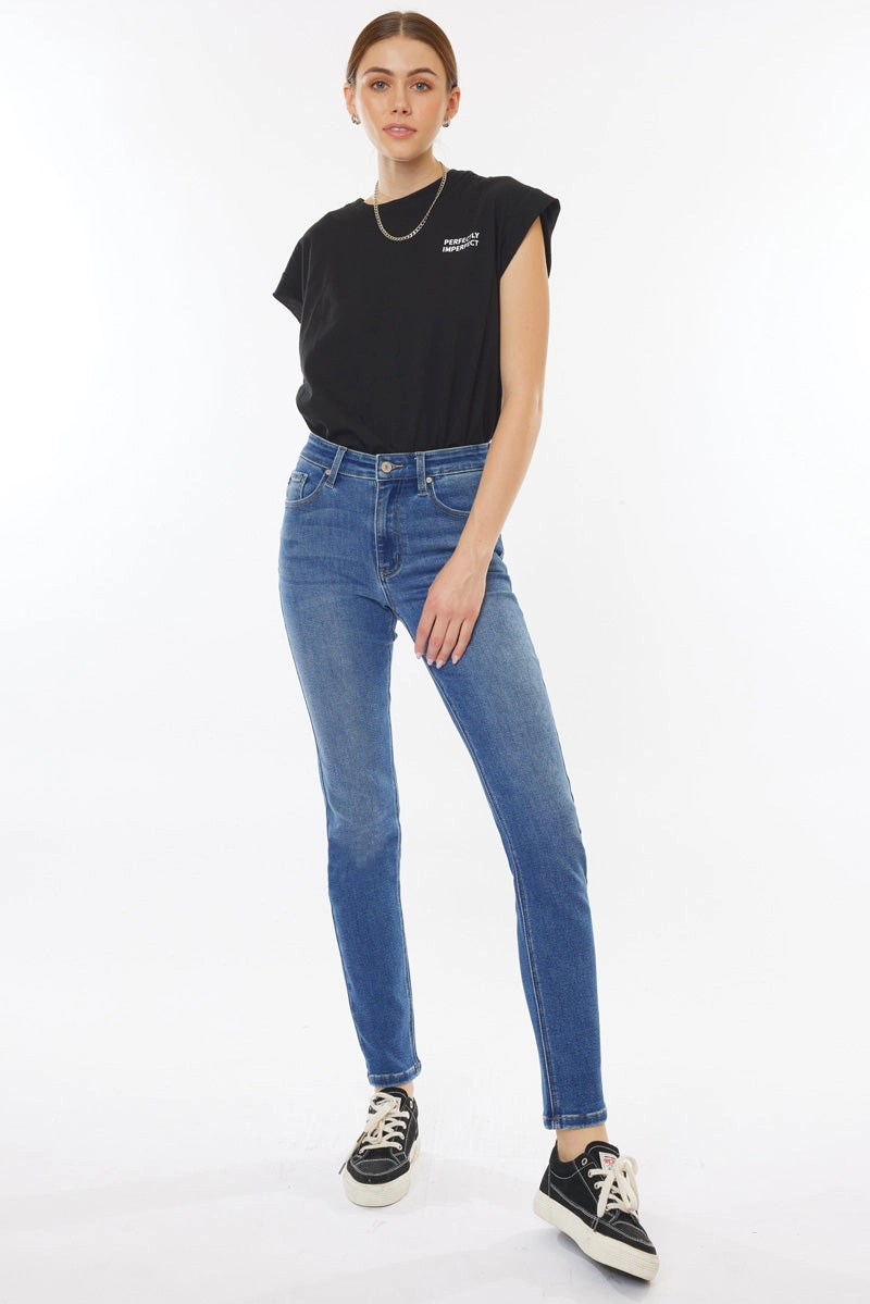 Jovi Essentials High Rise Cigarette Leg Jeans