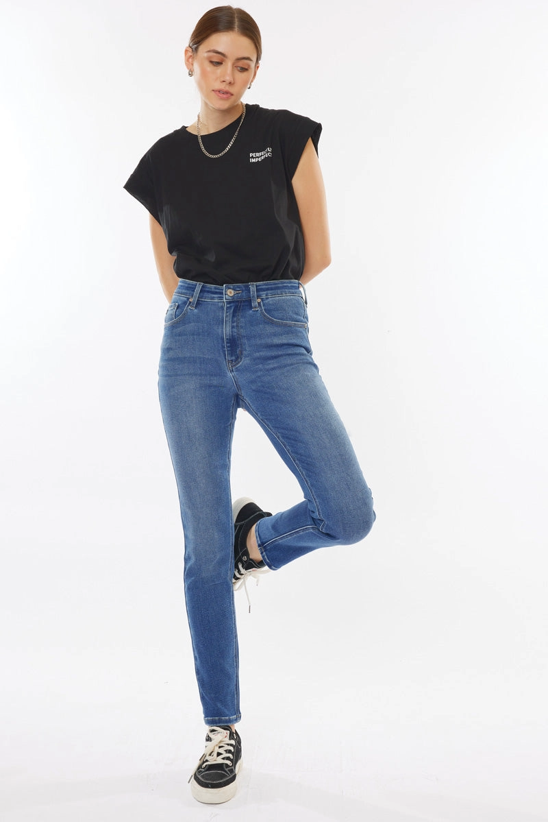 Jovi Essentials High Rise Cigarette Leg Jeans