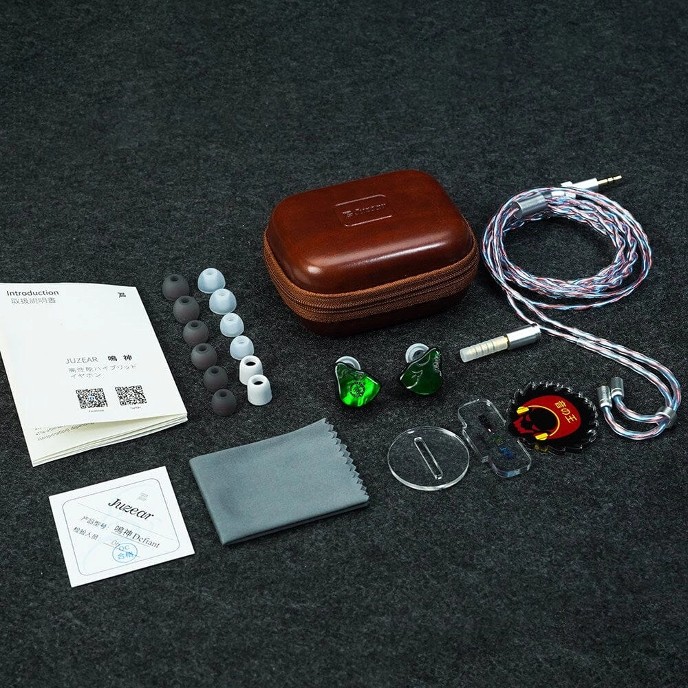 JUZEAR x Z Reviews Defiant 1DD  3BA Hybrid IEMs