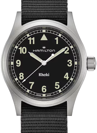 Khaki Field Quartz 38mm Black Ref. H69401430