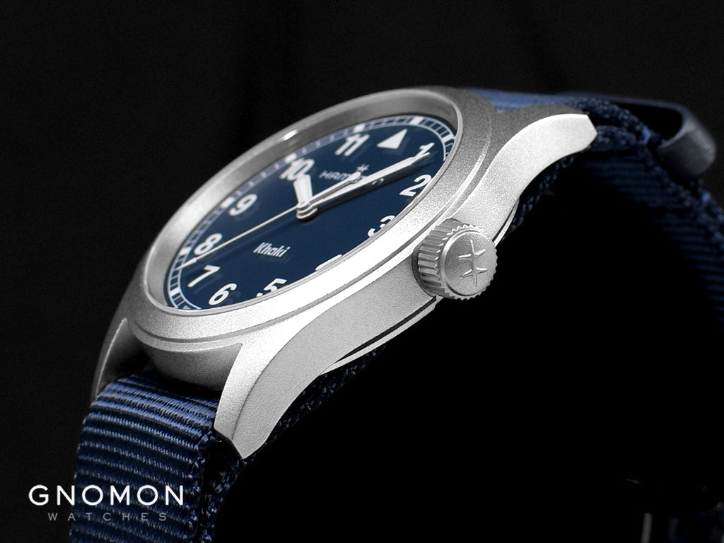 Khaki Field Quartz 38mm Blue Ref. H69401940