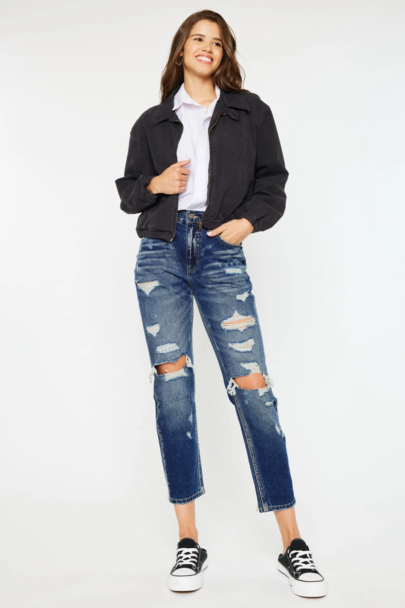 Larisa Ultra High Rise Mom Jeans