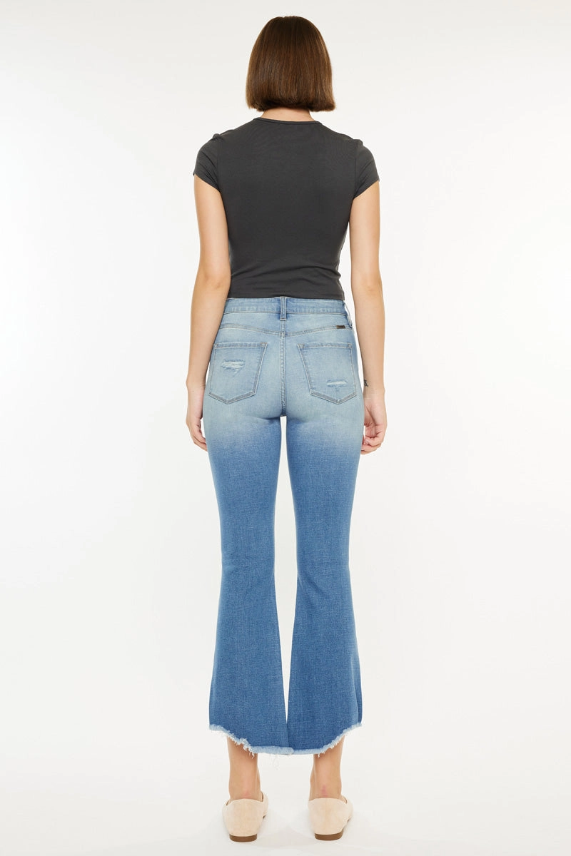 Lenny Essentials High Rise Cropped Jeans