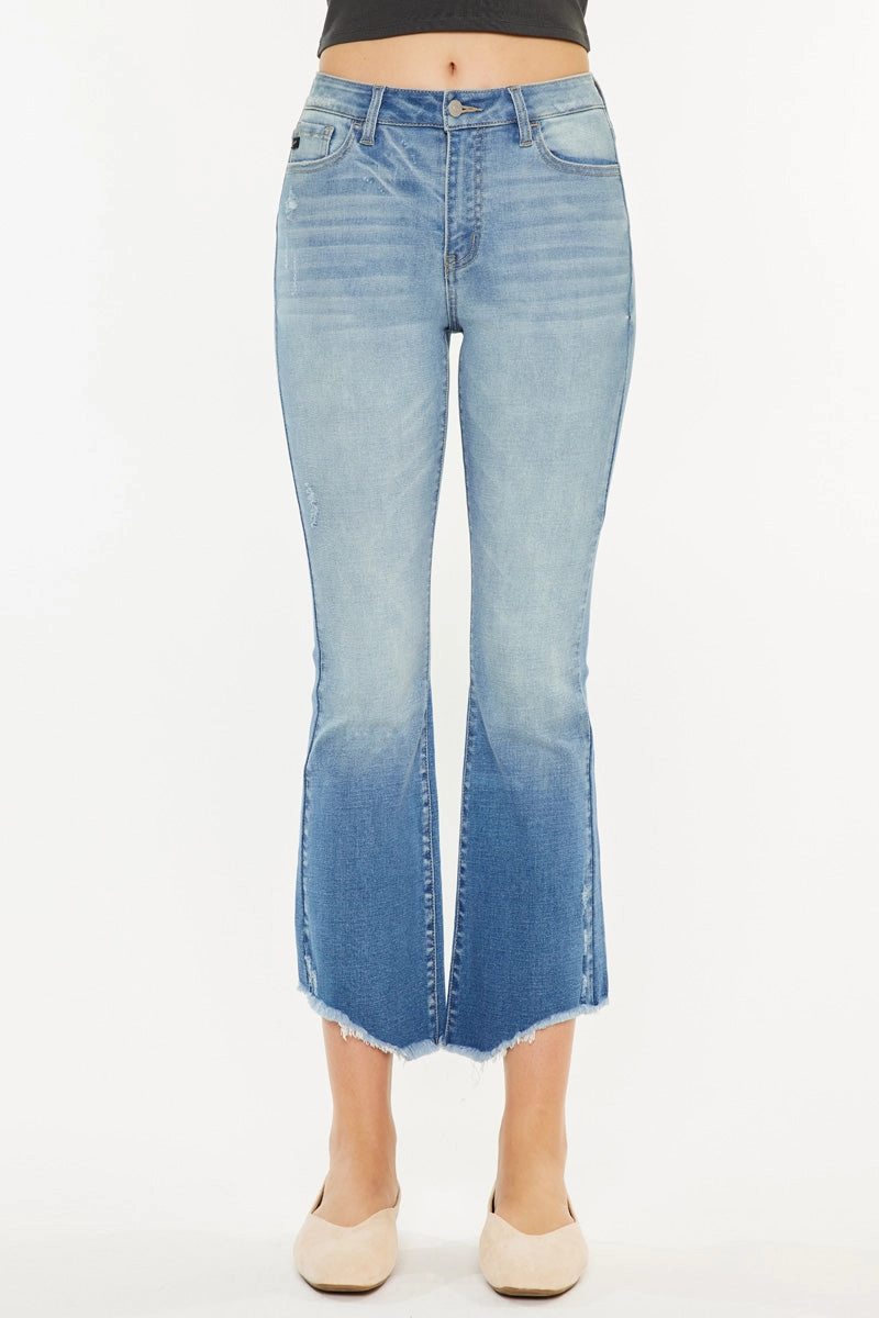 Lenny Essentials High Rise Cropped Jeans