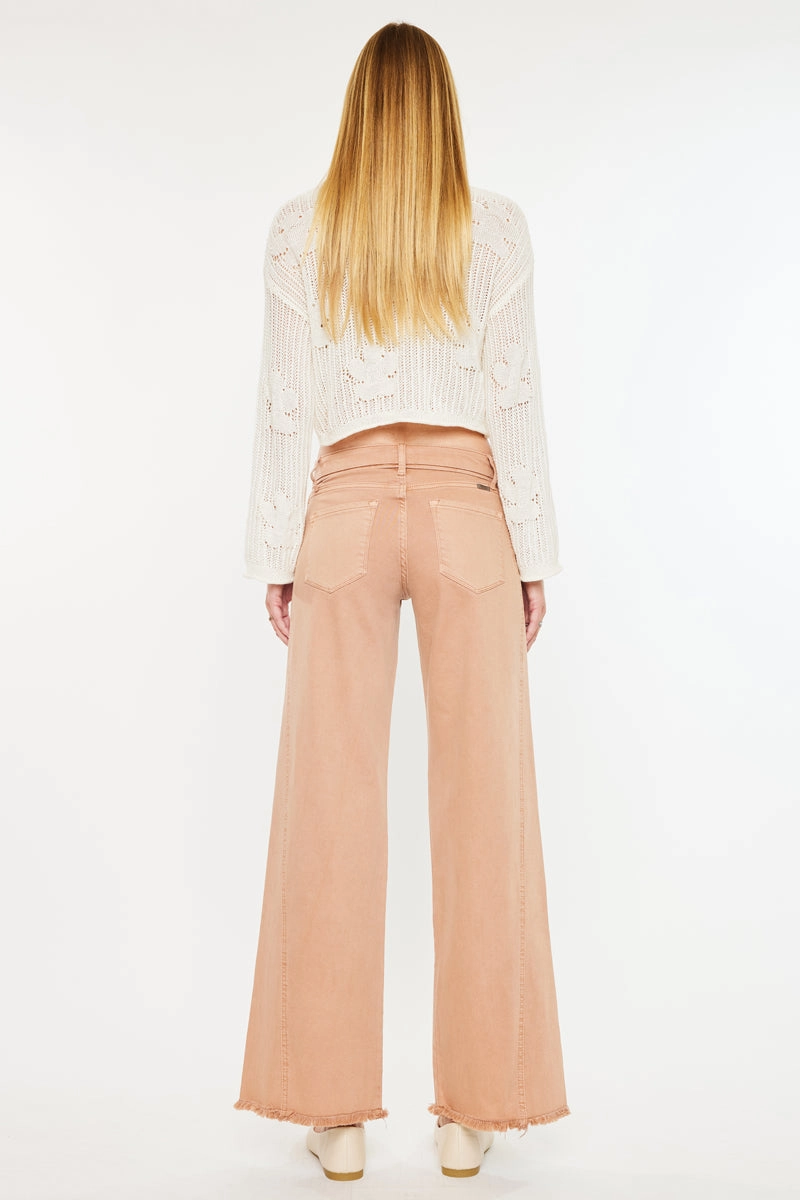 Marilu  High Rise Wide Leg Jeans