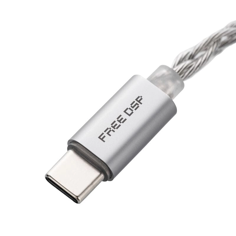 Moondrop FreeDSP Fully Balanced Audio Output USB-C Earphone Upgrade Cable