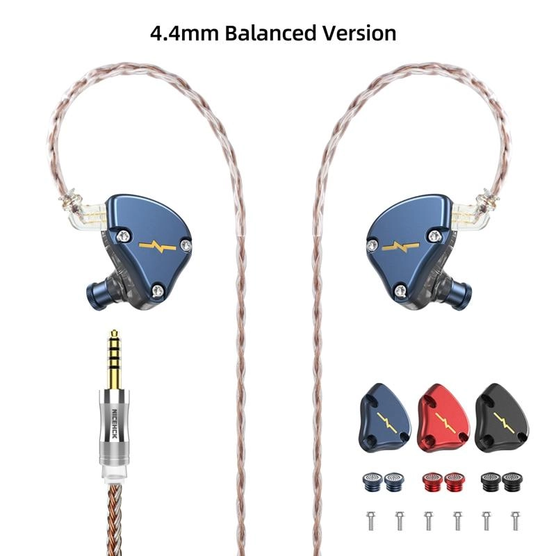 NiceHCK NX7 MK3 7 Driver Units 4BA Dual CNT Dynamic Piezoelectric Earphone
