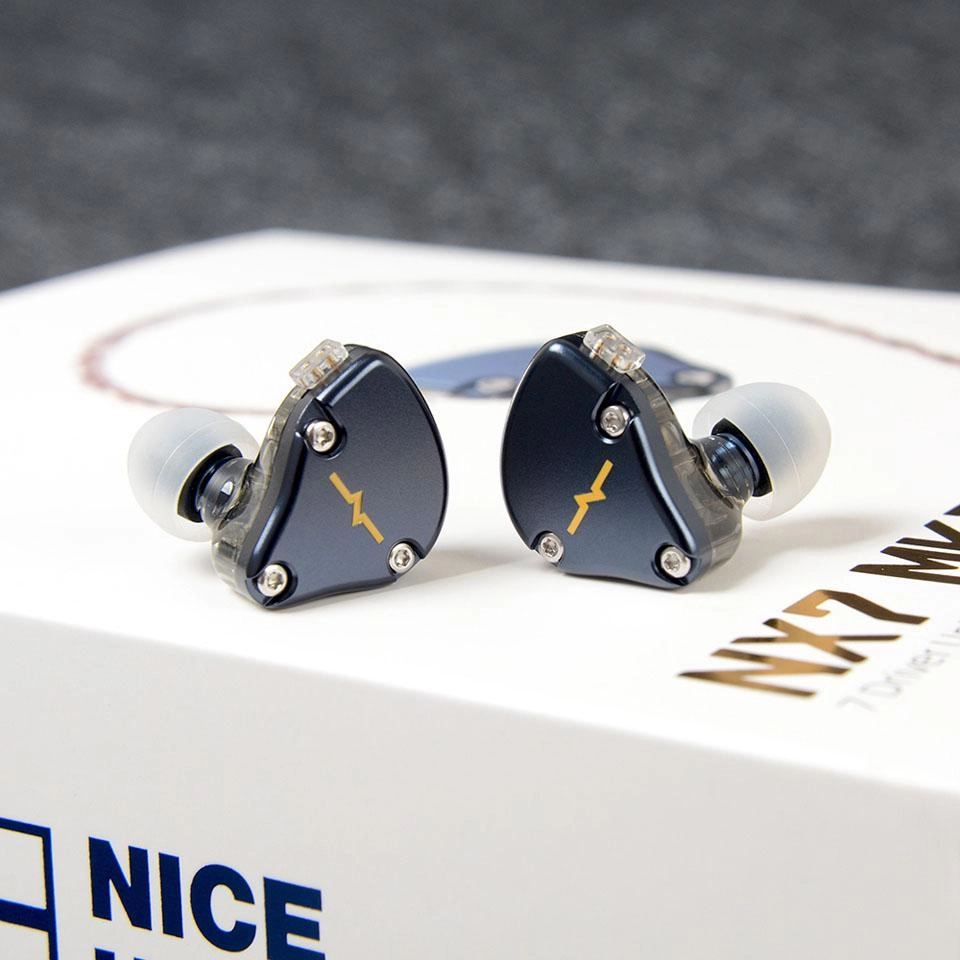 NiceHCK NX7 MK3 7 Driver Units 4BA Dual CNT Dynamic Piezoelectric Earphone