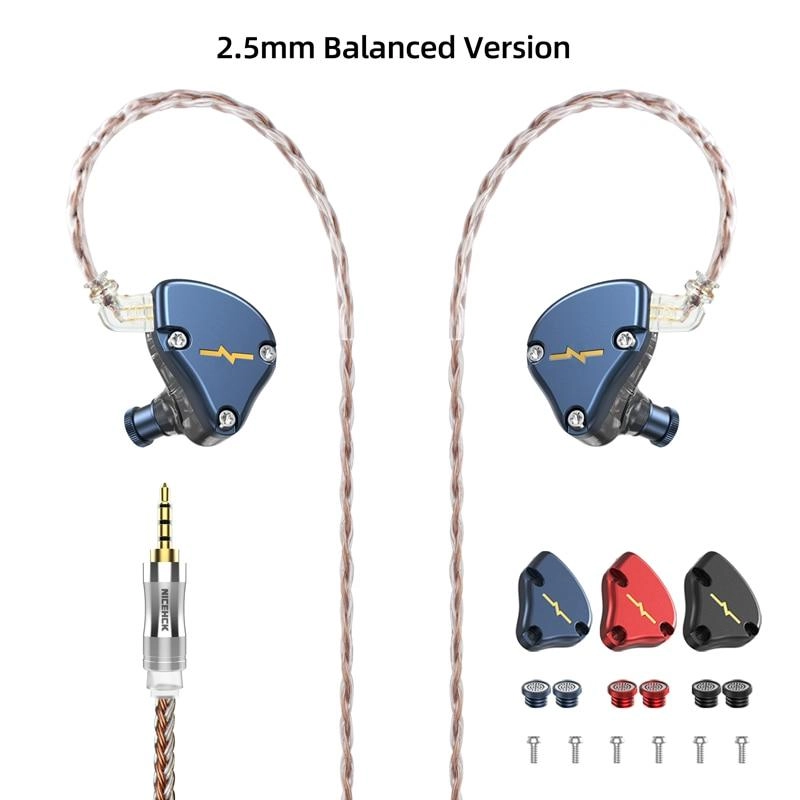 NiceHCK NX7 MK3 7 Driver Units 4BA Dual CNT Dynamic Piezoelectric Earphone