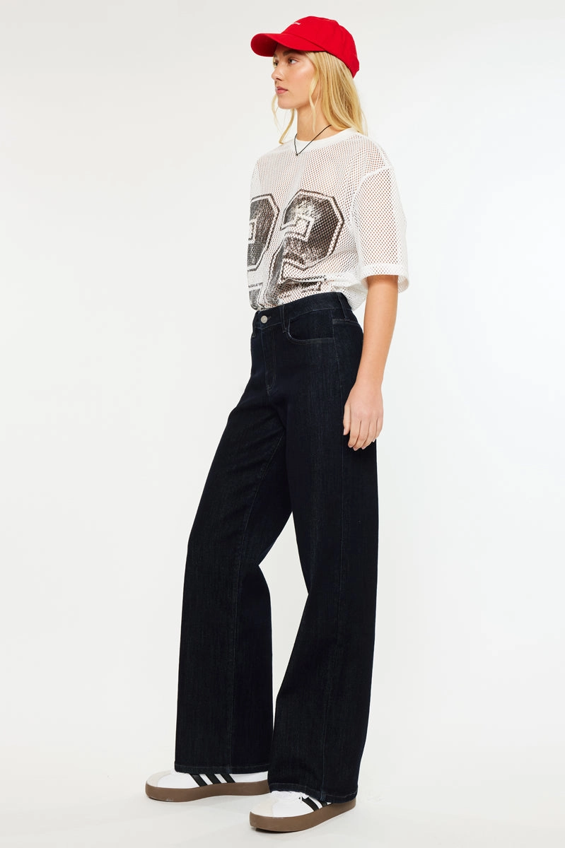Norie High Rise Wide Leg Jeans