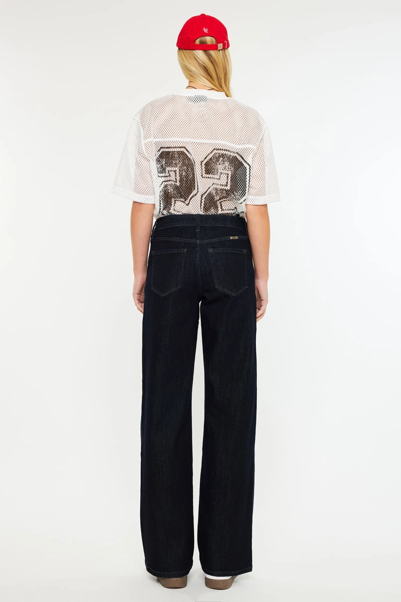 Norie High Rise Wide Leg Jeans