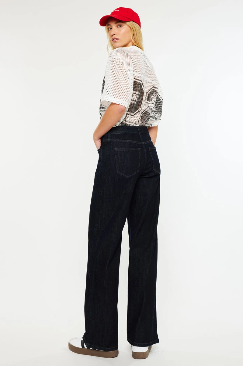 Norie High Rise Wide Leg Jeans