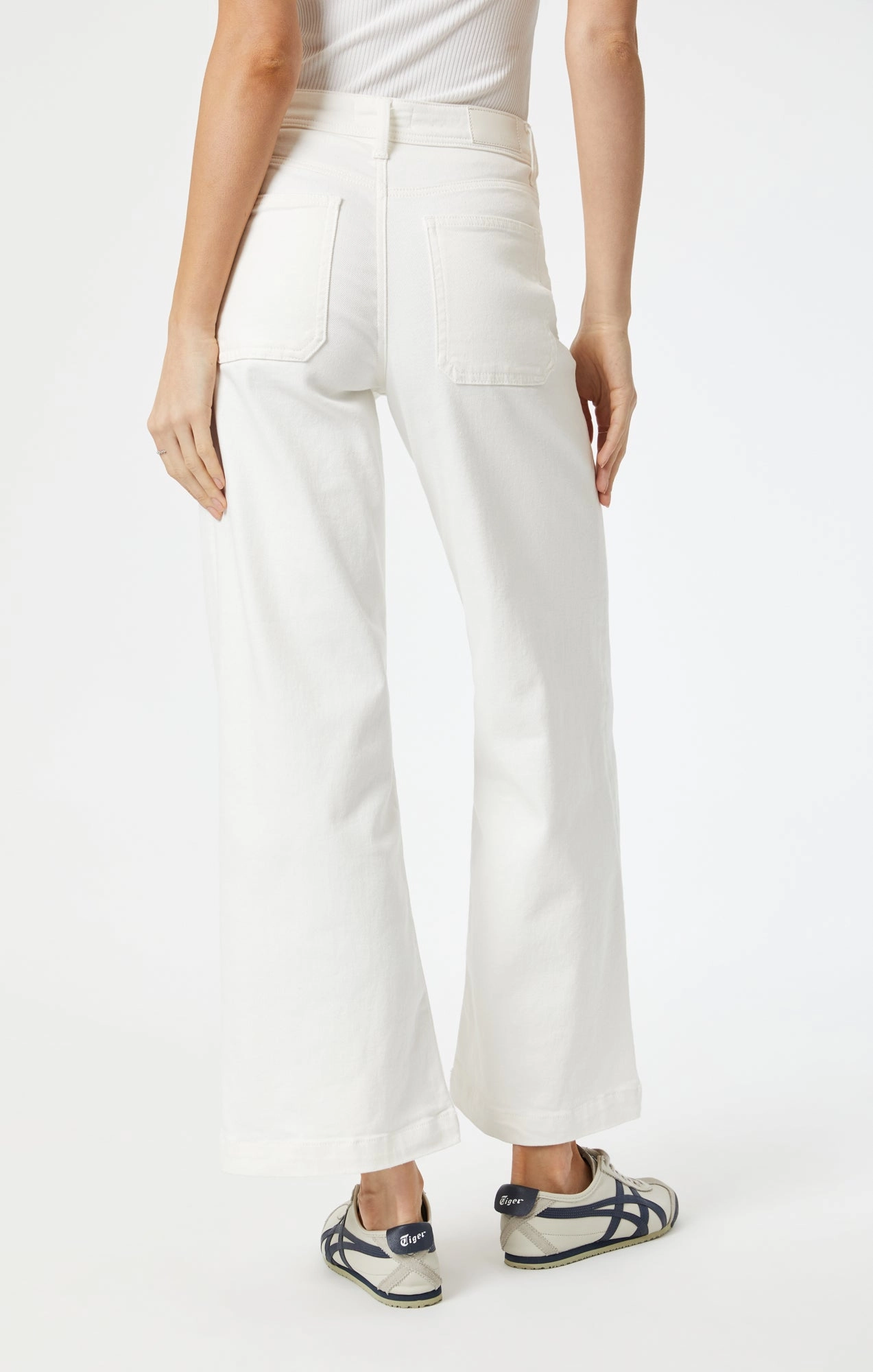 PALOMA MARINE WIDE LEG IN WHITE LA BLUE
