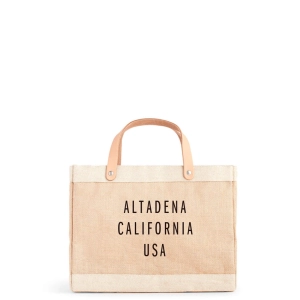 Petite Market Bag in Natural for L.A. ALTADENA