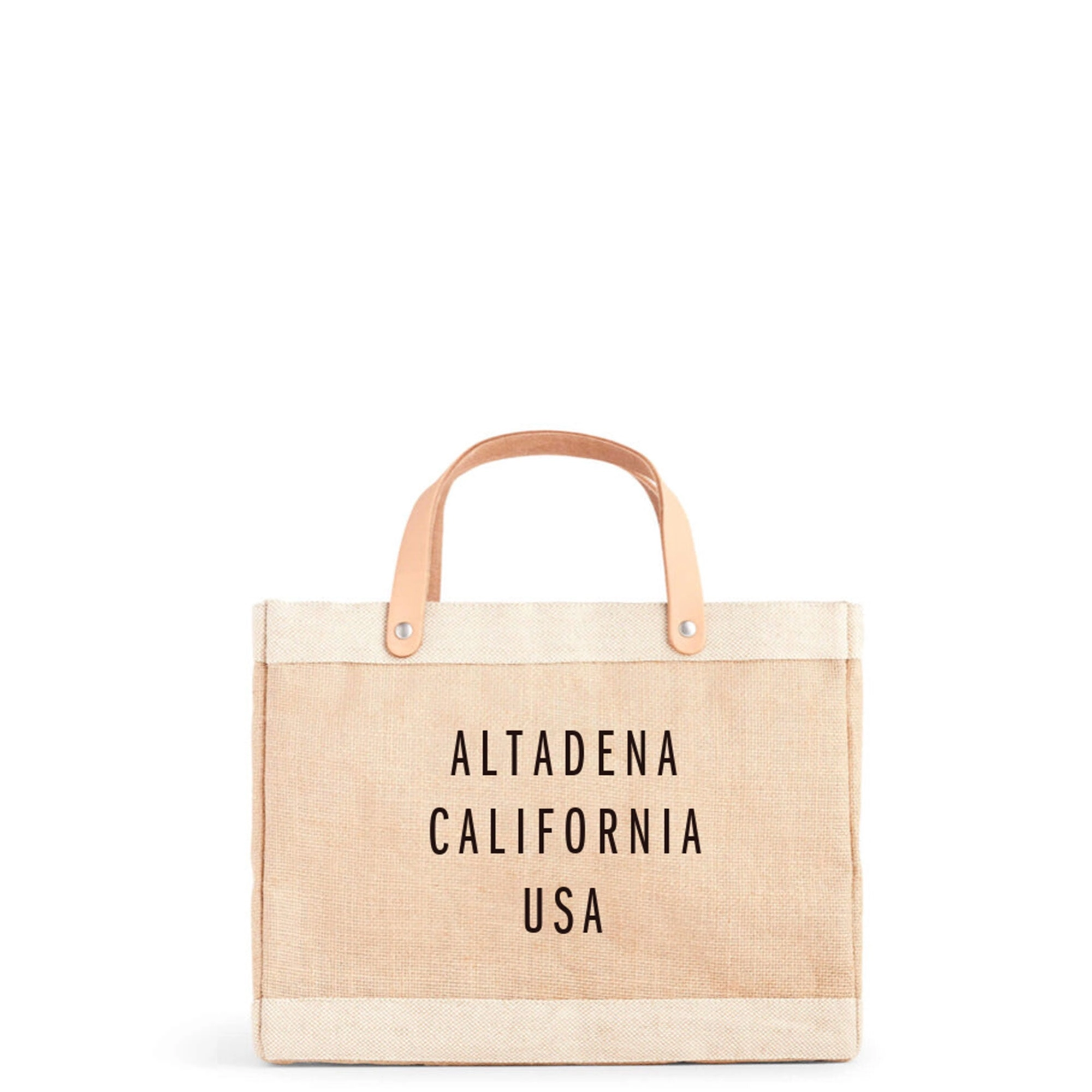 Petite Market Bag in Natural for L.A. ALTADENA