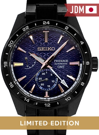 Presage Sharp Edged GMT “Akebono“ - Ltd Ed 2000pcs Ref. SARF023