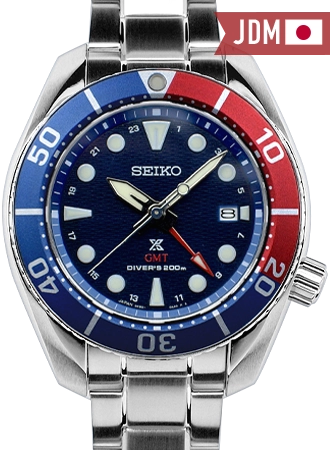 Prospex 200M Sumo Solar Blue/Red GMT Ref. SBPK005