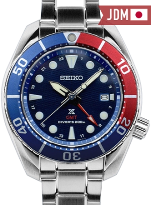 Prospex 200M Sumo Solar Blue/Red GMT Ref. SBPK005