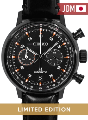 Prospex Speedtimer Chronograph Mechanical Full-Black - Ltd Ed 600pcs Ref. SBEC019
