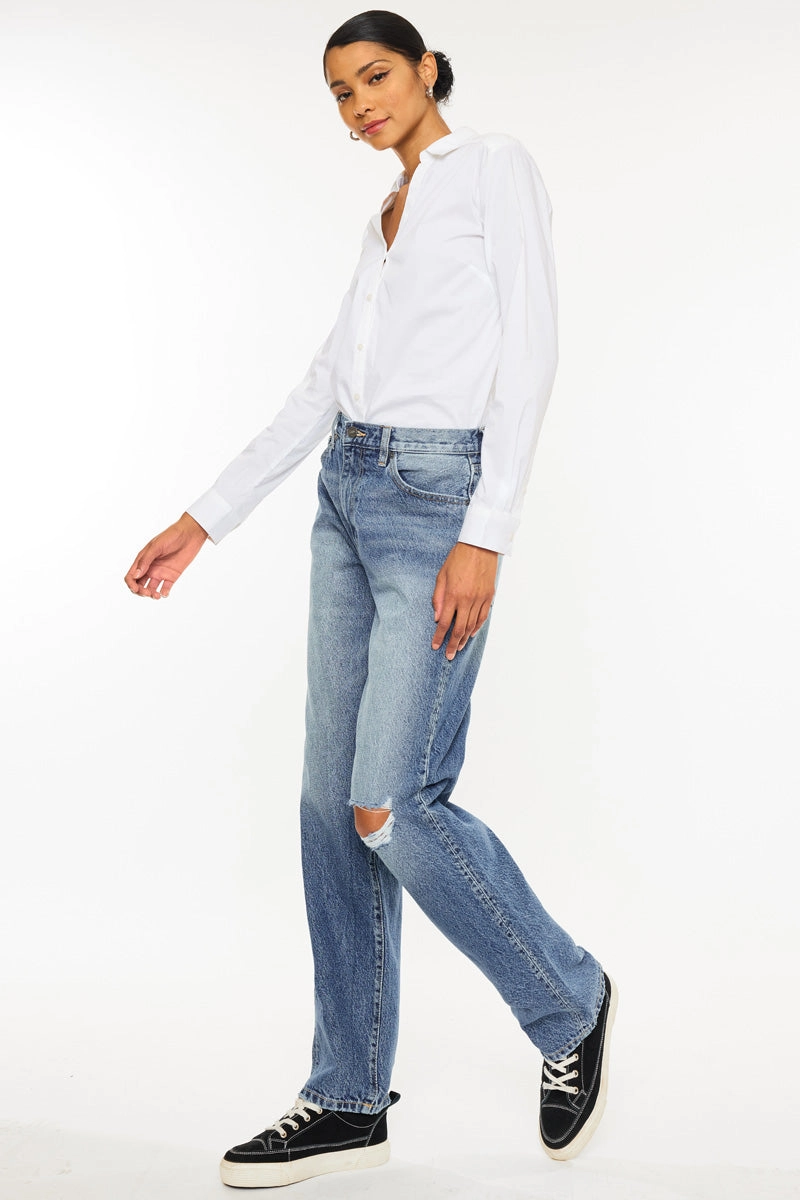 Quincy High Rise Dad Jeans