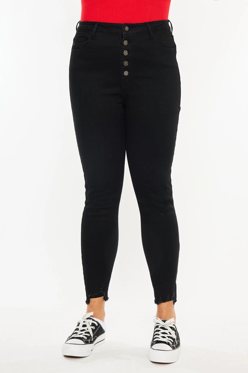 Raya High Rise Ankle Skinny (Plus Size)