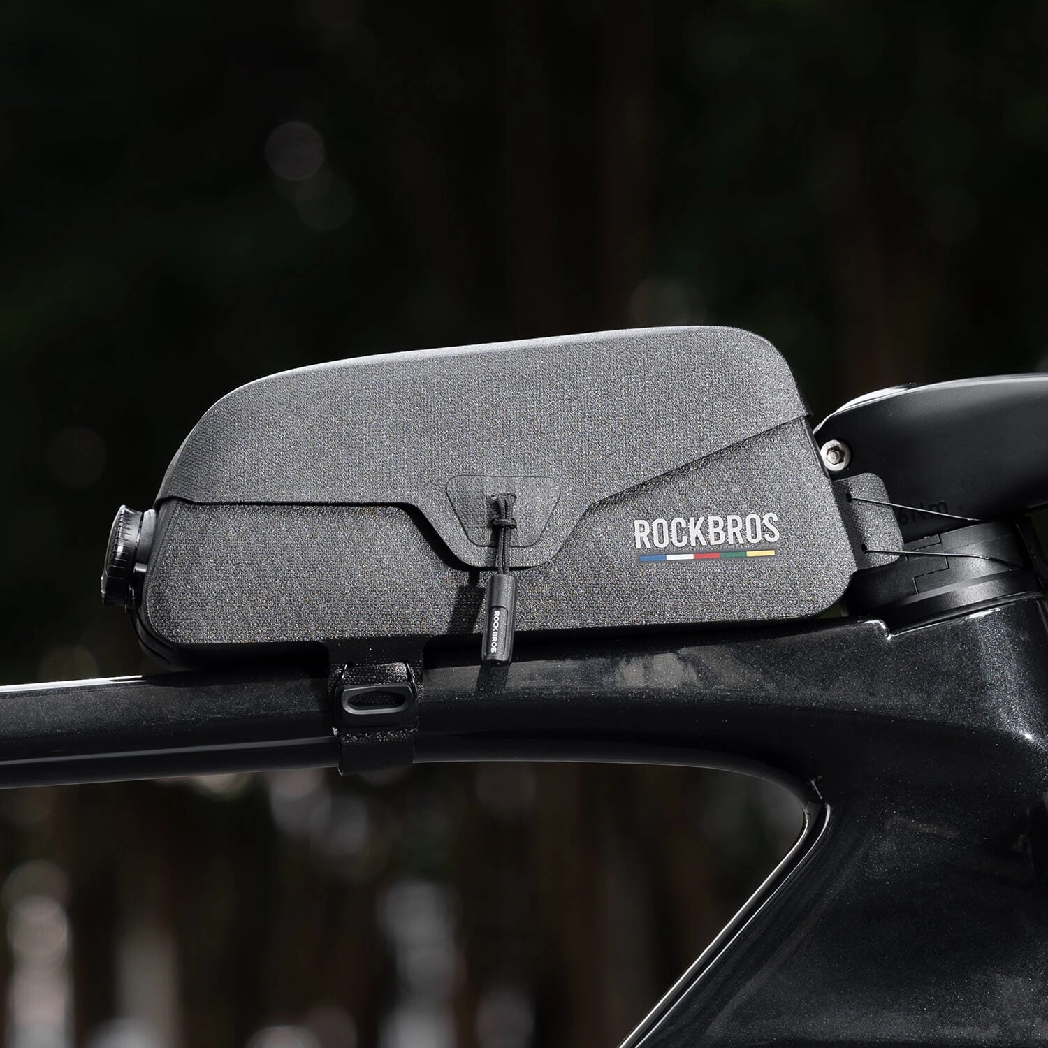 ROCKBROS Road To Sky 100%Waterproof Magnetic Bike  Top Tube Frame Bag  0.6L/0.9L