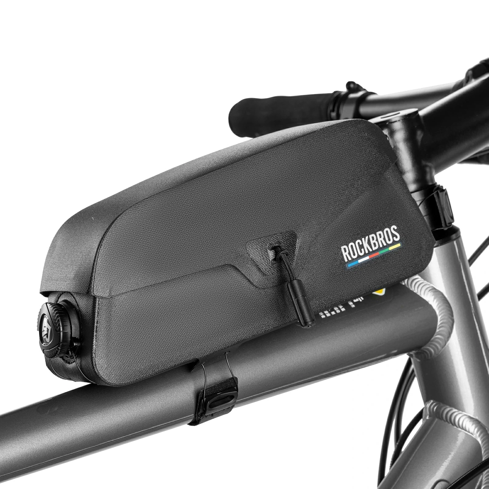 ROCKBROS Road To Sky 100%Waterproof Magnetic Bike  Top Tube Frame Bag  0.6L/0.9L
