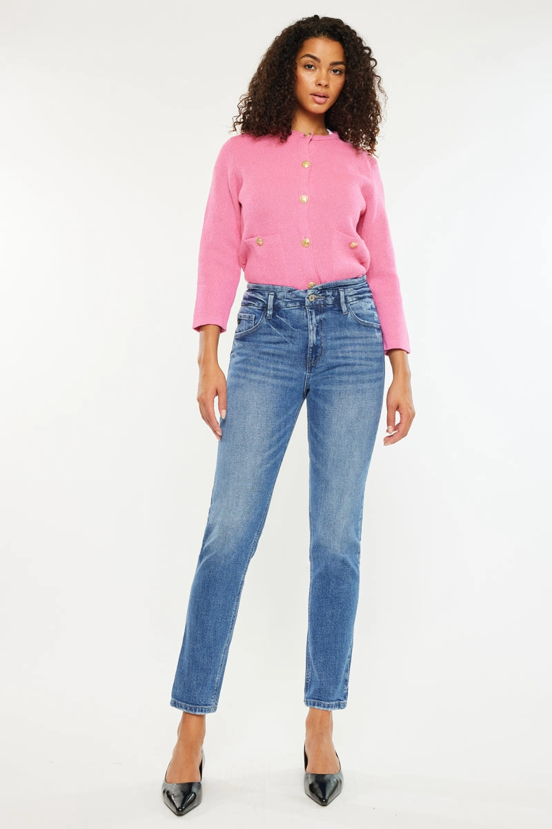 Rufan High Rise Mom Jeans