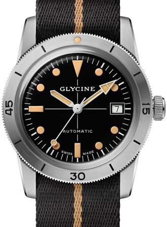 Sea Kraken 39mm Black - Black Nylon Ref. GL0501