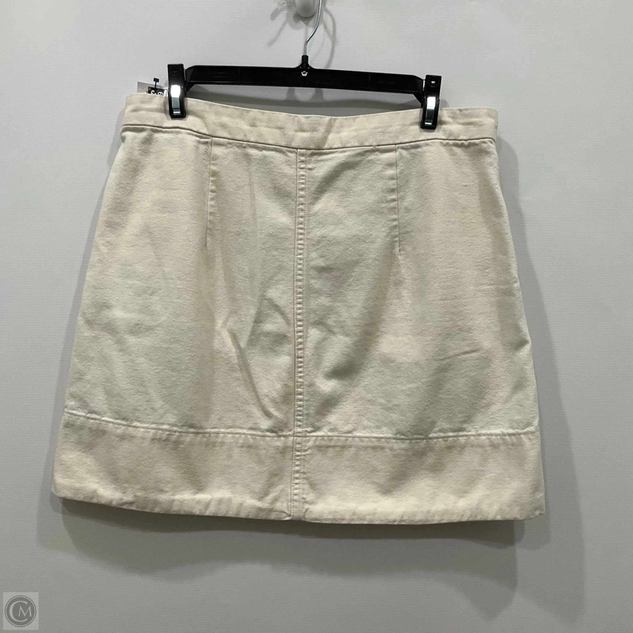 Skirt Midi By Everlane In Beige, Size: 8