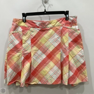 Skirt Mini & Short By Lady Hagen In Plaid Pattern, Size: 10
