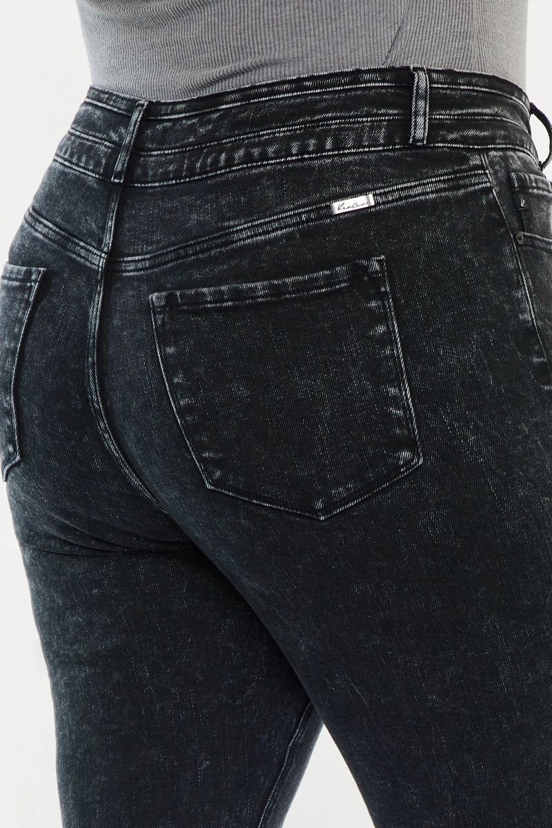 Soraya Ultra High Rise Flare Jeans (Plus Size)