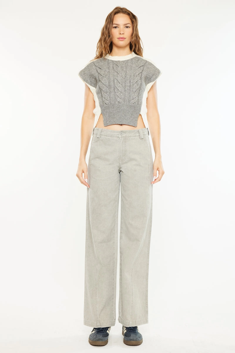 Suzi High Rise Wide Leg Jeans