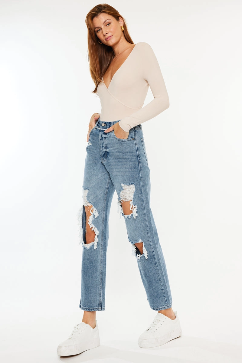 Sylvie Ultra High Rise 90's Boyfriend Jeans