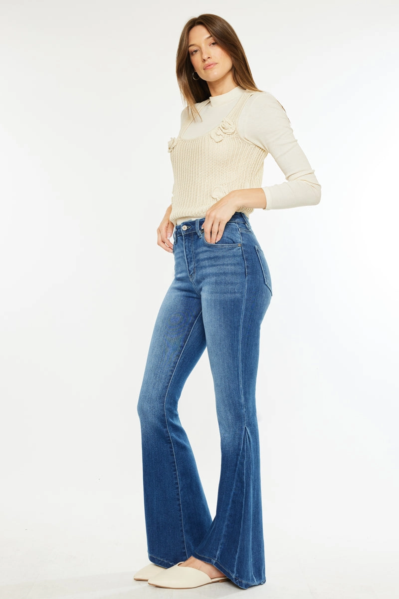 Thandie High Rise Flare Jeans
