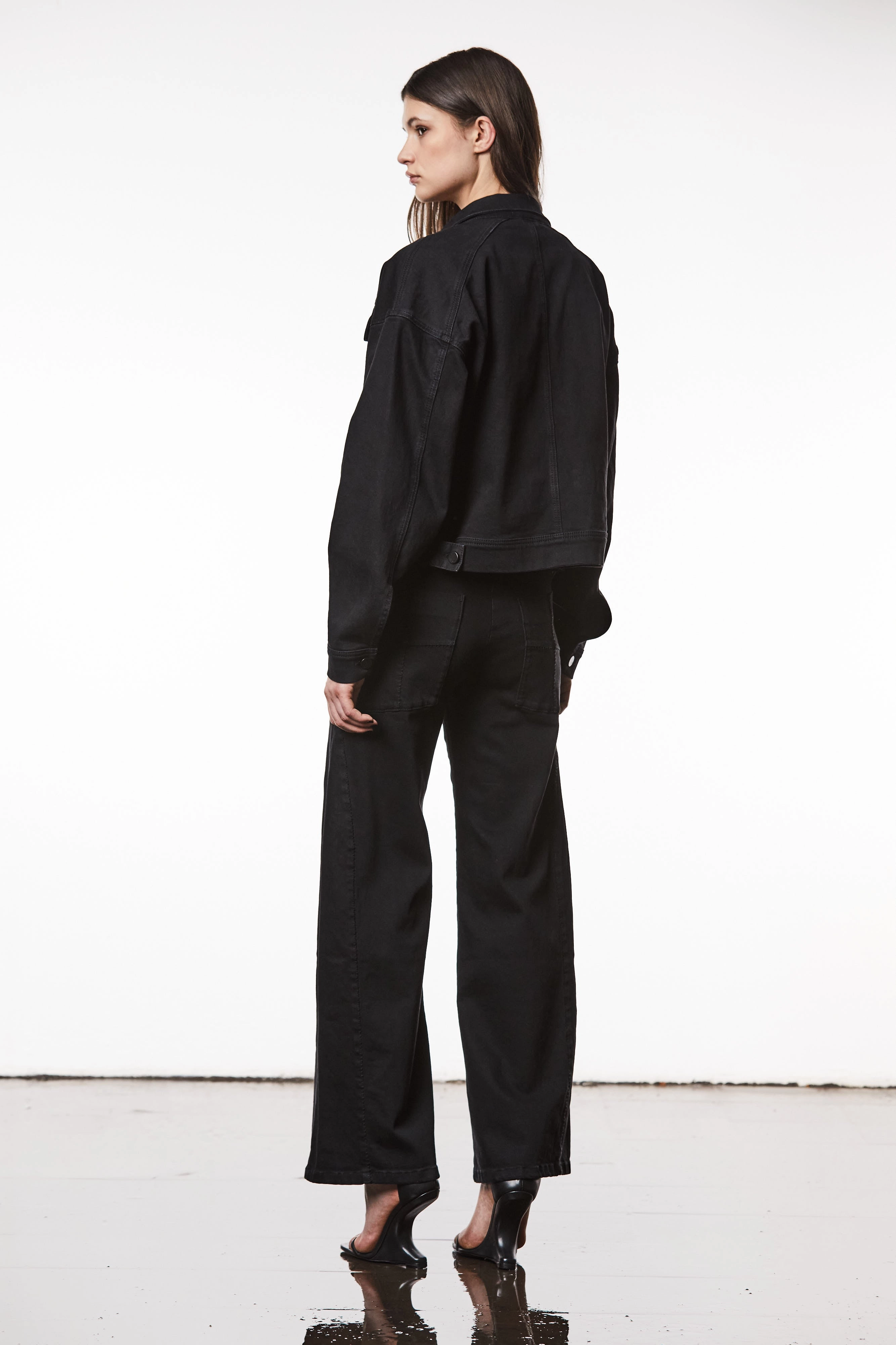 Thom Krom Denim Jacket - Black