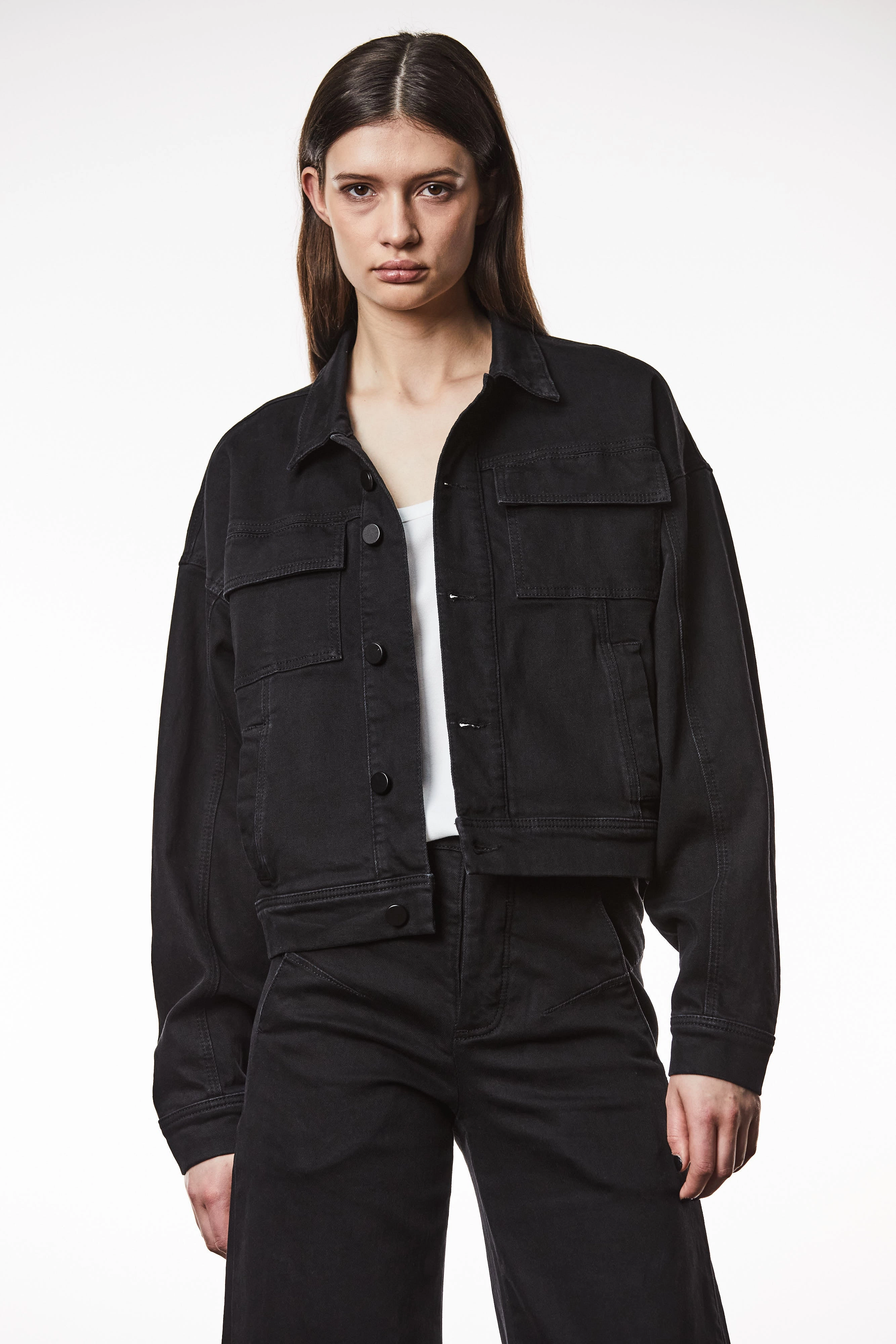 Thom Krom Denim Jacket - Black