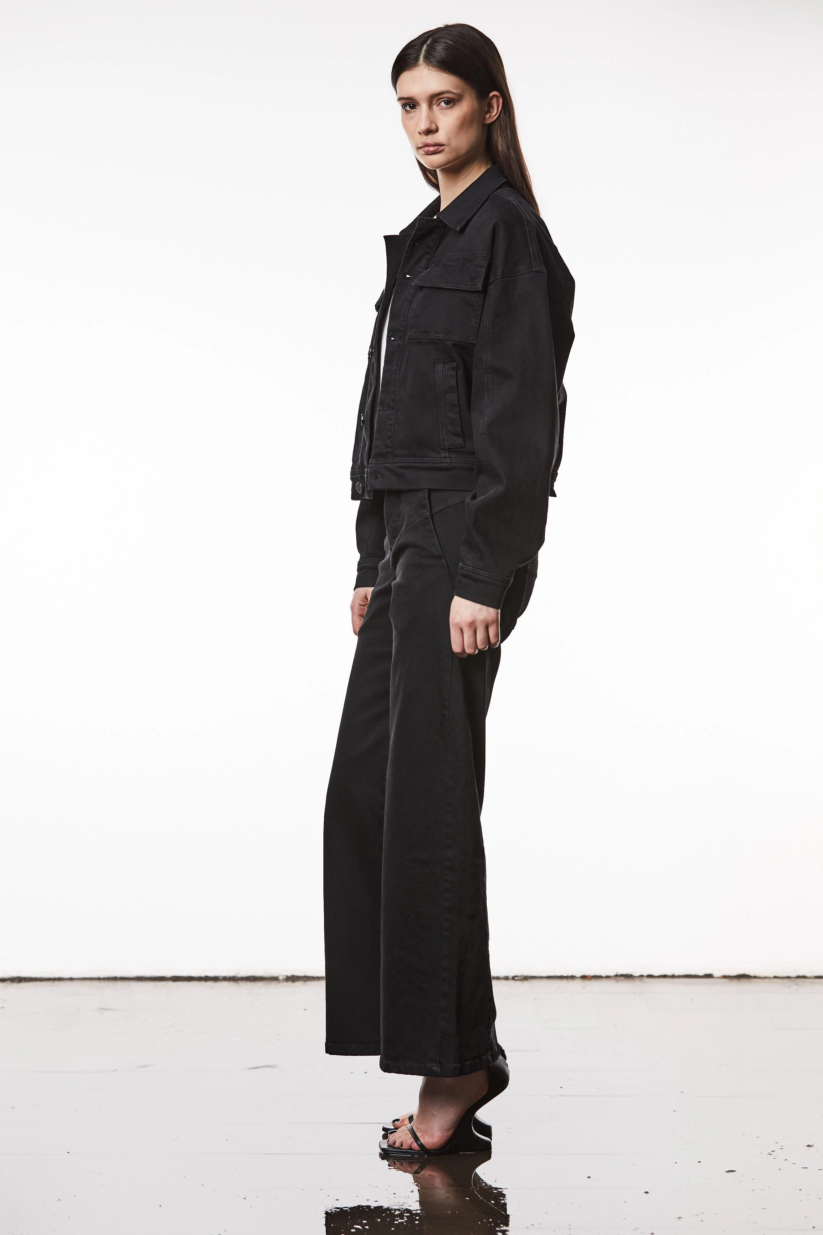 Thom Krom Denim Jacket - Black