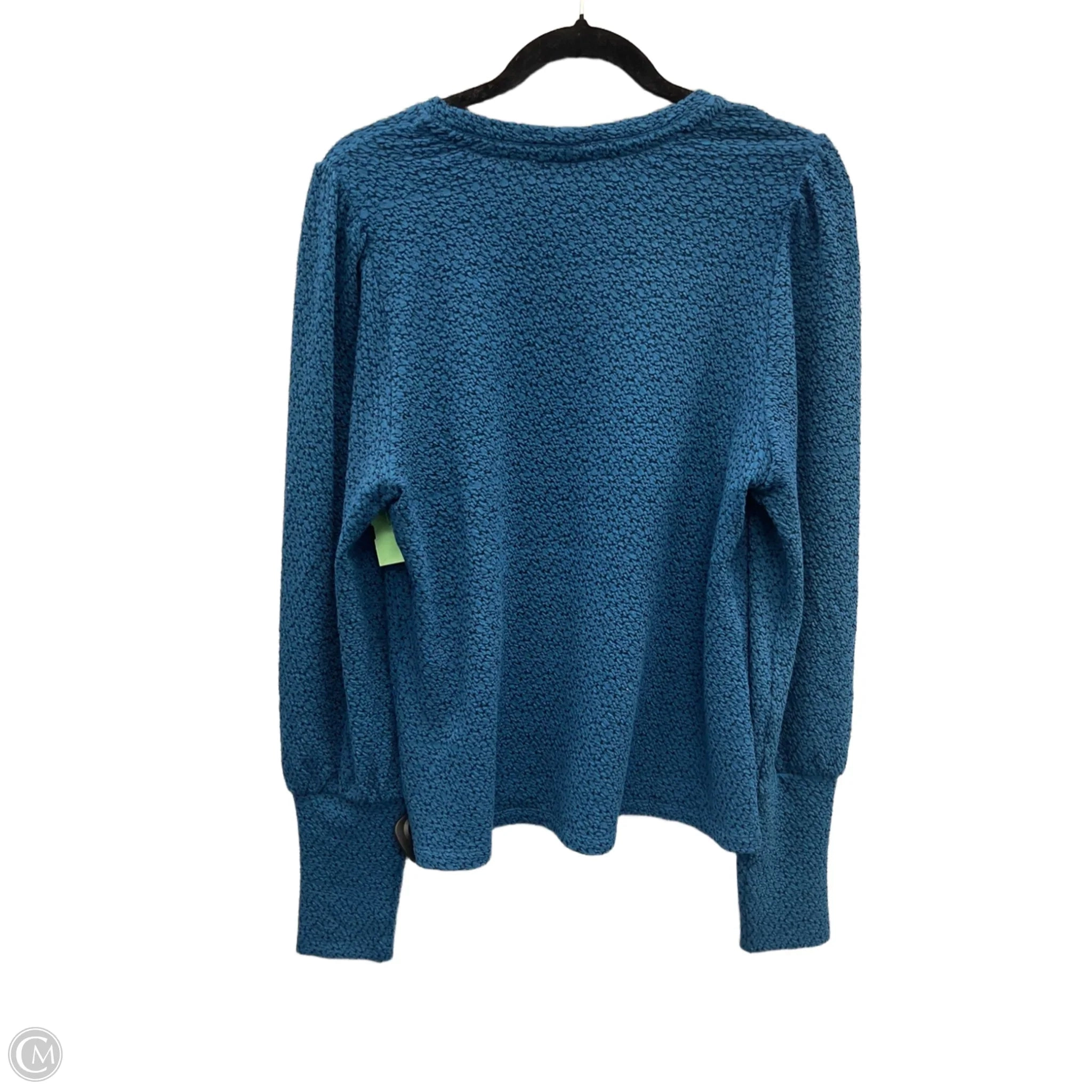 Top Long Sleeve By Clothes Mentor In Blue, Size: L