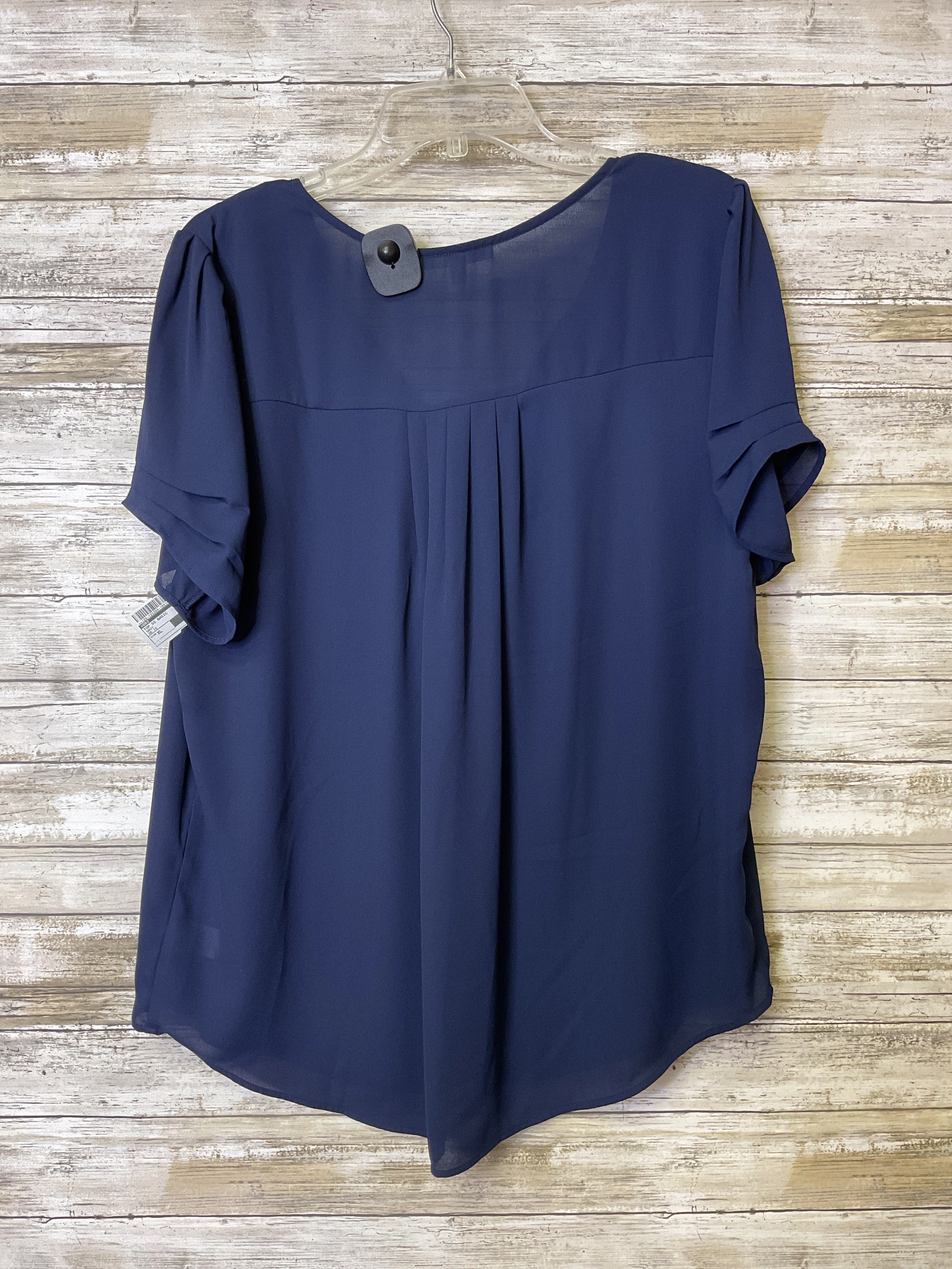 Top Ss Basic By Dr2 In Navy, Size:Xl