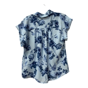 Top Ss By Calvin Klein In Blue, Size:Xs