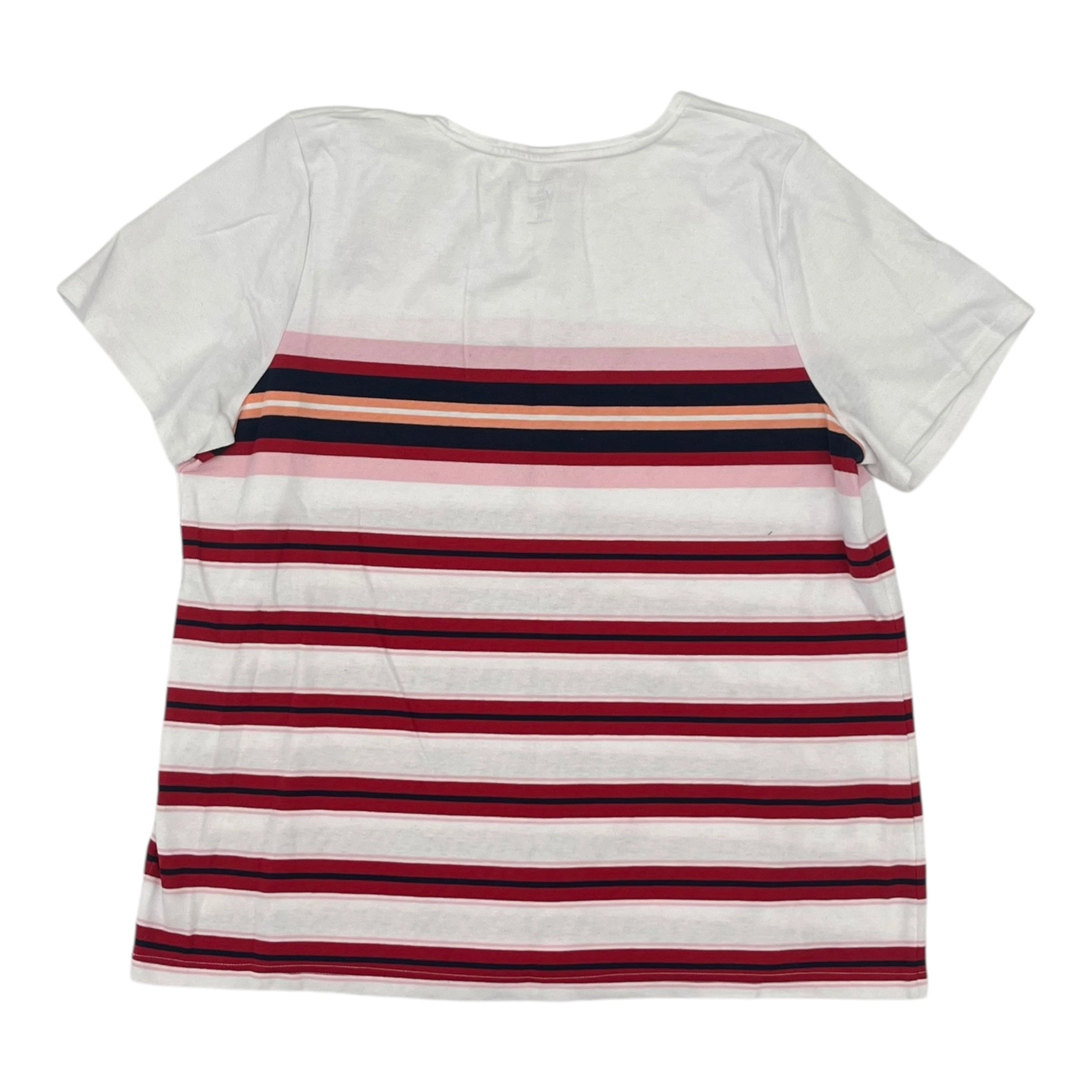 Top Ss By Croft And Barrow In White, Size:1X