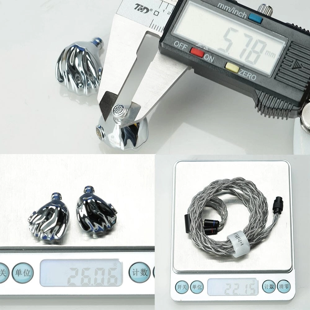 TRN Shell 3DD   1 Planar Driver In-Ear Earphones