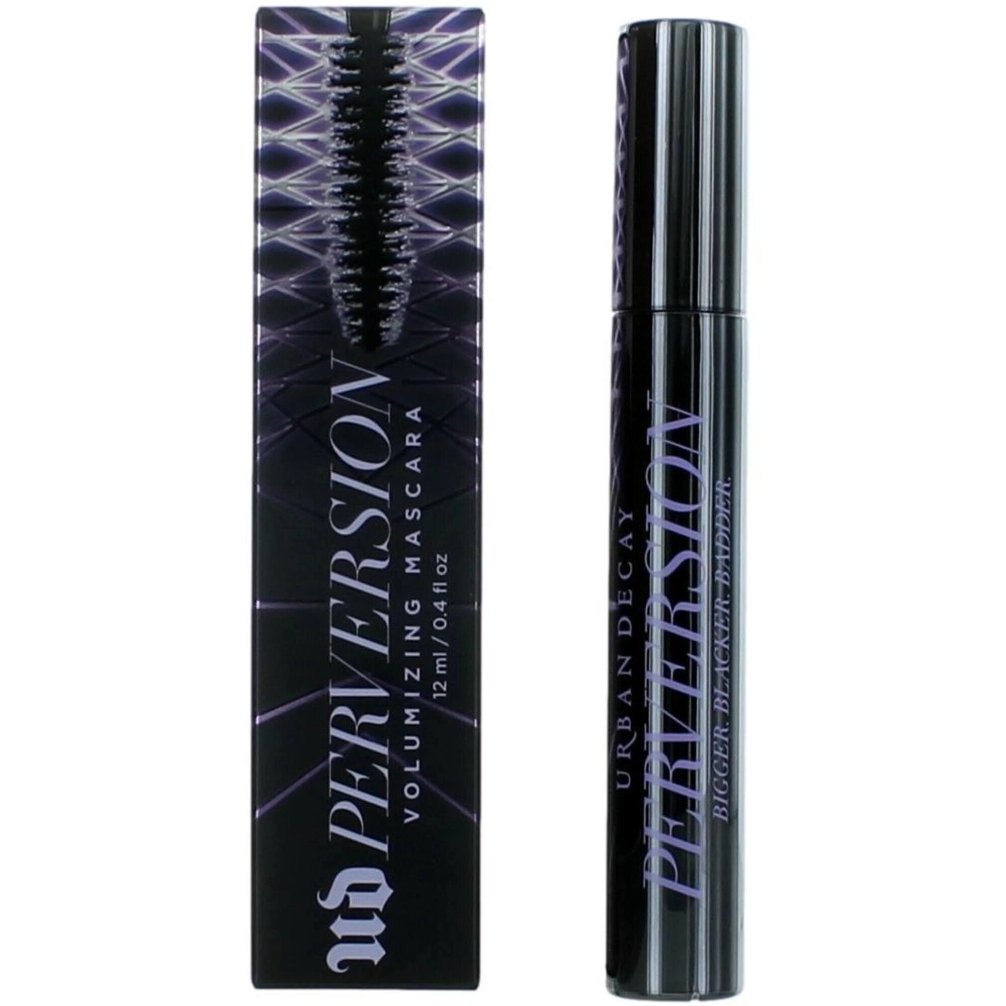 Urban Decay Women's Volumizing Mascara - Perversion Ultra-Creamy, Black, 0.4 oz