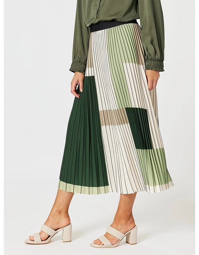 Vienna Pleat Skirt